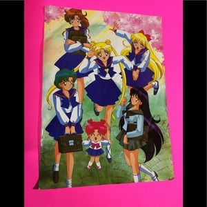 Sailor Moon Poster Original Schooldays